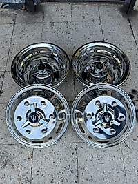 16 INCH SMİLATÖR JANT KAPAĞI PASLANMAZ