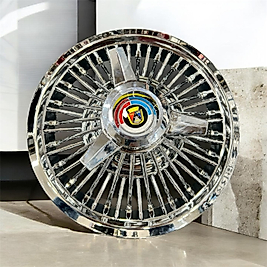 15 INCH DÜZ ÇEMBERLİ PONTİAC TELLİ  JANT KAPAĞI