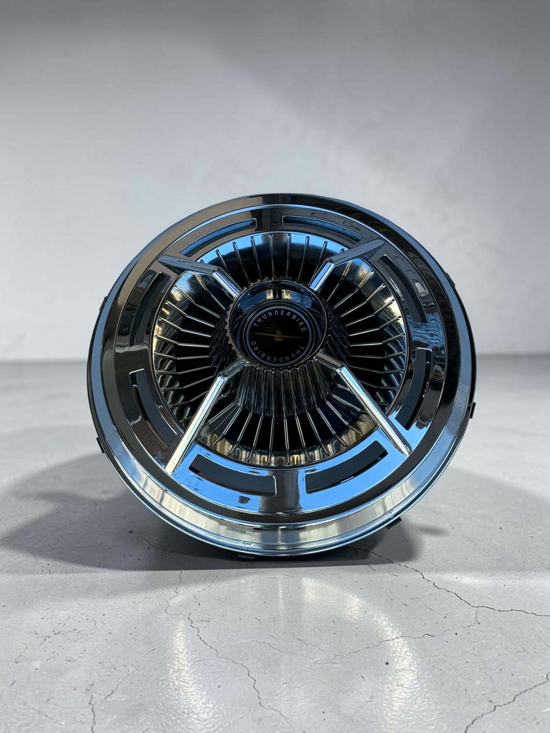 15 INCH DÜZ ÇEMBERLİ SİYAH ÖRÜMCEK JANT KAPAĞI