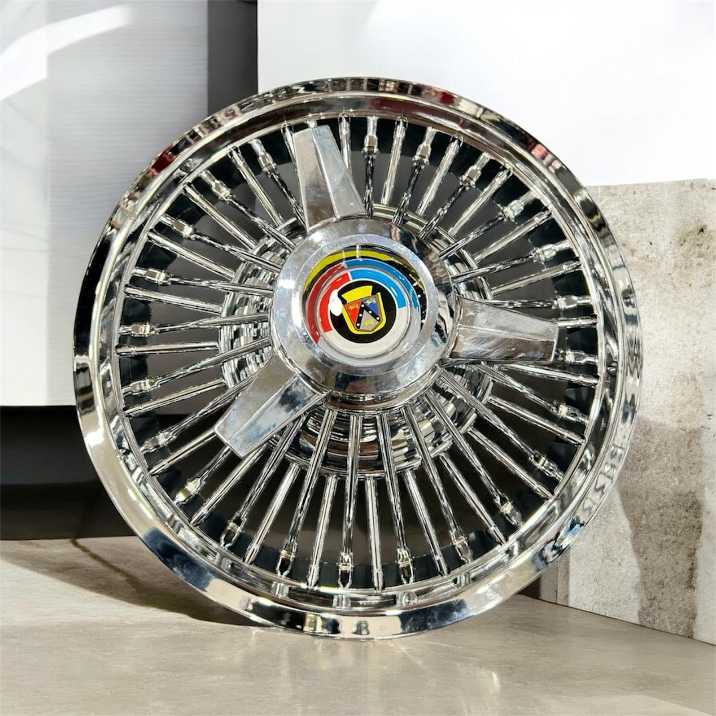 14 INCH DÜZ ÇEMBERLİ PONTİAC TELLİ  JANT KAPAĞI