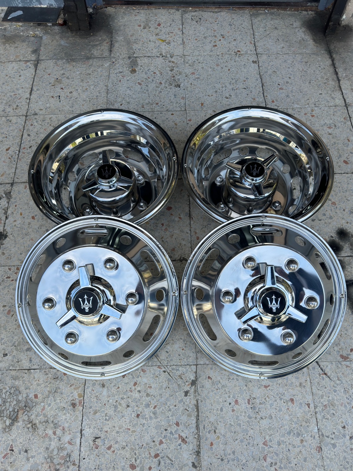 16 INCH SMİLATÖR JANT KAPAĞI PASLANMAZ